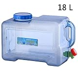 El contenedor portátil de agua para acampar es ideal para agua potable al aire libre o en el hogar.