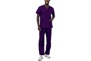 ADAR UNIFORMS Adar Universal Divise sanitarie Unisex - Divise ospedaliere con Cordoncino