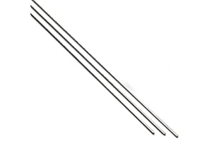 BENGS MODELLBAU Lot de 3 tiges à souder d'argent L-Ag55Sn - Diamètre : 1 mm - Longueur : 500 mm - Pour braser 55 % d'argent