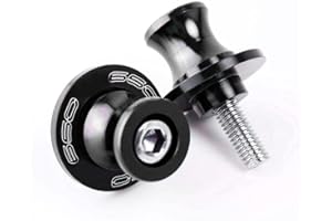 ZHUOWU M8 Schwingenschutz Schwingenadapter Ständer Bobbins Spool Racingadapter Ständeraufnahme für Z650 Z 650 2017-2020 Schwarz