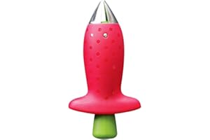 EROSPA® Strunkentferner - Erdbeeren Tomaten - Zange - Rot