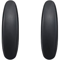 Ricambio Braccioli Sedia Ufficio Universale Morbido PU Cuscinetti Braccioli Sedia Ufficio | 1 Paio Morbido PU | Universale Per Poltrone Cuscinetti Ricambio Sedia - Foto 2