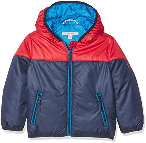 ESPRIT KIDS Boy's Sportsbomber Jacket, Blue (Navy), 4-5 Years (Manufacturer Size:104+)
