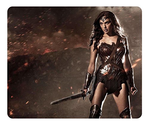 Personalized Rectangle Non-Slip Mousepad Wonder Woman In Batman V Superman Customized Design Top Quality Water Resistent Oblong Soft Gaming Mouse Pads