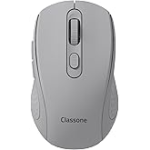 Classone WM504 2.4 Ghz Rechargeable Wireless Mouse -Grey