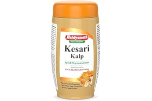 Baidyanath Kesari Kalp Royal Chyawanprash - Enriched with Gold, Silver and Saffron - 1 kg