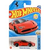 Hot Wheels - Ferrari SF90 Stradale (1/64) Red - Long Card - 2025 Case