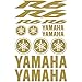 Price comparison product image MOTO-155 Self-Adhesive Yamaha R6 Stickers gold