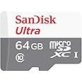 SanDisk 64GB Ultra microSD UHS-I/C10 Card - SDSQUNS-064G-GN3MA