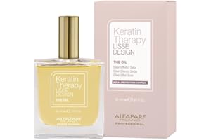 Alfaparf Milano | Keratin Therapy Lisse Design | The Oil elisir - Olio Effetto Seta, 50ml