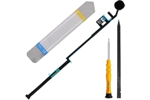 ZHUROUPU Home Button Replacement for iPad 8 2020 10.2" 8th Gen(A2270 A2428 A2429 A2430), 2019 7 7th Gen(A2197 A2198 A2200), Latest Fingerprint Touch ID Flex Cable Connector Accessory with Repair Tools