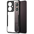 Fashionury Shockproof Back Case Cover for Vivo Y27 / Vivo Y27 2023 | Raised Bumps for Camera & Screen Protection | Ultra Clear Soft Silicone Back Cover Case for Vivo Y27 / Vivo Y27 2023 Bumper