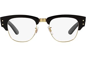 Ray-Ban MEGA CLUBMASTER RX 0316V Black Gold 50/21/145 unisex Eyewear Frame
