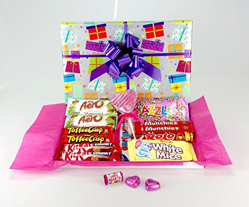Large Chocolate Selection Box - Cadbury Nestle Unique Gift - Female Hers - Add Personal Message!