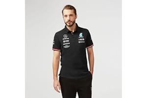 MERCEDES AMG PETRONAS Formula One Team - Official Formula 1 Merchandise Collection - 2022 Team Polo