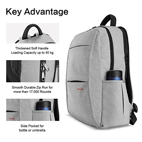 OMOTON Laptop Rucksack f  r alles Tablet und Laptops bis zu 15 6 zoll  zur Arbeit und Reise   wasserabweisend  Anti-Diebstahl  ger  umig  f  r Damen u