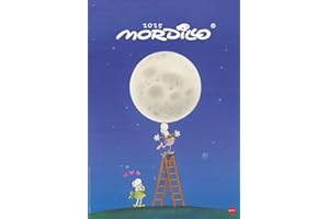 HEYE Mordillo Edition Calendario 2025: calendario da parete illustrato con amore con 12 motivi di affascinanti maschi del naso tubero. Calendario 2025.