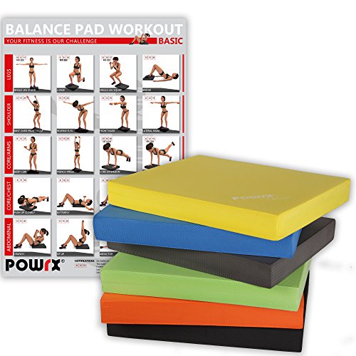 Balance Pad Ideal zum Training von Gleichgewicht, Stabilität und Koordinationstraining Verschiedene Farben