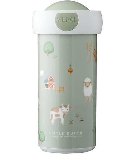 Mepal Gourde Campus Unicorn Glow 300 Ml – Gobelet Étanché Pour Enfants, Sans BPA, Lavable Au Lave-Vaisselle