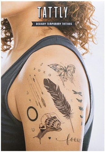 Tattly Temporary Tattoos Remix One Set, 1 Ounce by Tattly Temporary Tattoos
