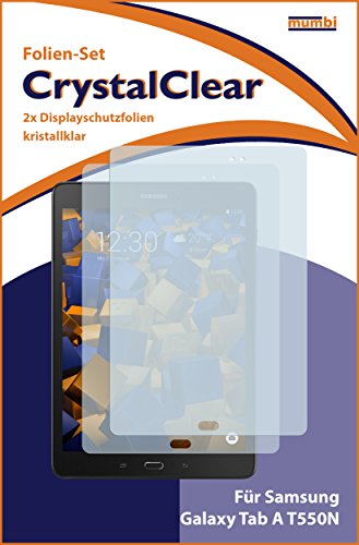 2 x mumbi Schutzfolie Samsung Galaxy Tab A (9.7 Zoll) Folie Displayschutzfolie - 3