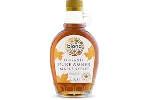 Biona Organic Maple Syrup 330g - Amber, Grade A - Pure Canadian