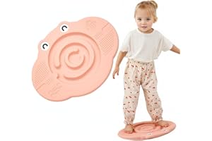NEHCTECH Kids Balance Board, Wobble Board & Sensory Wobble Disk for Kids, Stay Active with Balance Toys, Perfect for Therapy, Balance Games, and Motor Skill Development, Durable & Safe Design