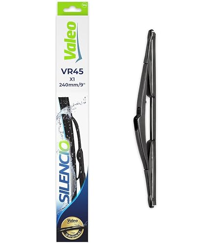 VALEO Silencio Wiper - VF972 - Kit Of High Performance, Superior Road Visibility, Easy Installation Original Flat Blades 650mm/430mm - Front - Set Of 2 Wiper Blades - 577972