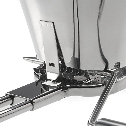 Westmark Kräutermühle für frische Kräuter, 18,5 x 16 x 5,8 cm, Rostfreier Edelstahl, 11762260 - 6