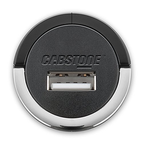 Cabstone High Power USB-Autoladegerät (2.100 mA Mini-Stromversorgung für ein Smartphone/Tablet), schwarz - 2