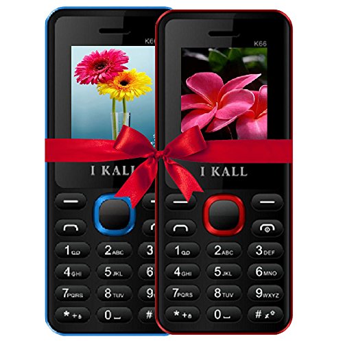 IKall 4.57 Cm (1.8 Inch) Mobile Phone Combo - K66 (Blue & Red) RS.889 (44.00% Off) - Amazon IKall 4.57 Cm (1.8 Inch) Mobile Phone Combo - K66 (Blue & Red) RS.889 (44.00% Off) - Amazon