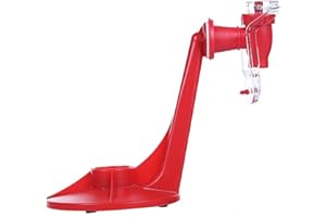 BSGP 1 x Getränkespender, ABS-Kunststoff, rot, 2 Liter