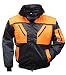 Produktbild Unbekannt 4208 Jacke Piloten-Multifunktionsgerät 4-in-1-mit-Effekt Warnung XXL Schwarz, Orange