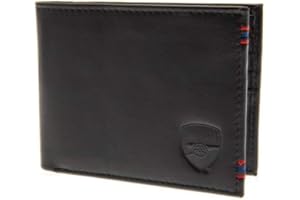 ARSENAL F.C. Arsenal FC - Portafoglio da uomo in pelle con cuciture