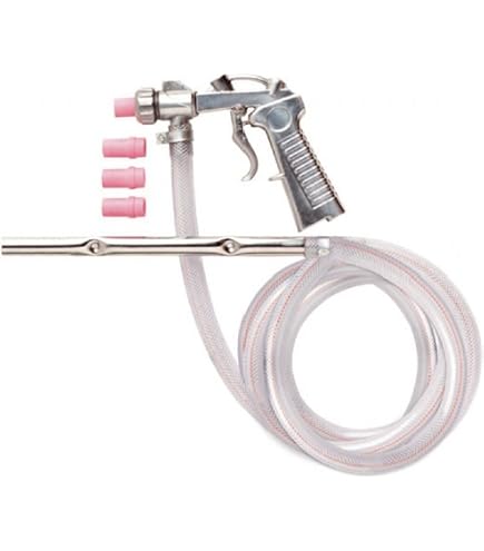 Sabbiatrice portatile 38L aria compressa con tubo e pistola per sabbiare