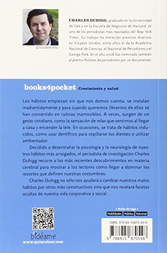 Book's Cover of El poder de los habitos / The Power of Habit: Por Que Hacemos Lo Que Hacemos En La Vida Y En La Empresa