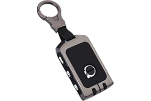 Sucxyor Compatibile con volvo Custodia Portachiavi XC90 XC60 XC40 S90 V90 S60 V60 2017-2022 Lega di Zinco Cover Chiave Auto Compatibile con volvo Coperchio Portachiavi Chiave Custodia Telecomando XC40