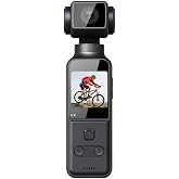 4K aksiyon kamerası, Bodycam v&uuml;cut kamerası, video kamera, 270&deg; d&ouml;nd&uuml;r&uuml;lebilir, bulanıklık yapmayan Wi-Fi ve mikrofon klipsi,