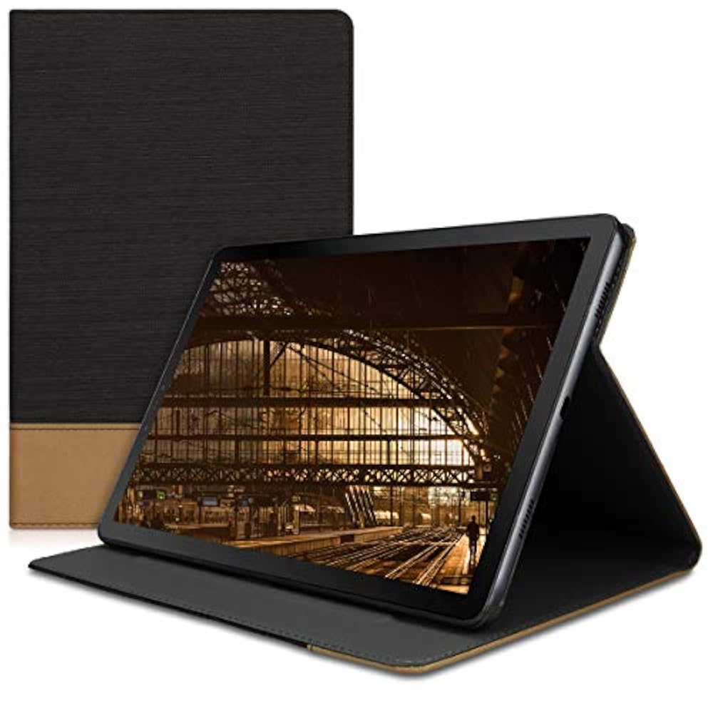kwmobile Samsung Galaxy Tab S4 10.5 Hülle - Tablet Cover Case Schutzhülle für Samsung Galaxy Tab S4 10.5 mit Ständer