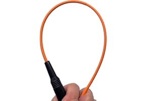 PLOUGHNAVI Antenne de réception Flexible pour GPS Garmin Alpha 300 300i 100 200 200i Astro 220 320 430, Câble antenne Adaptateur Long (Orange)