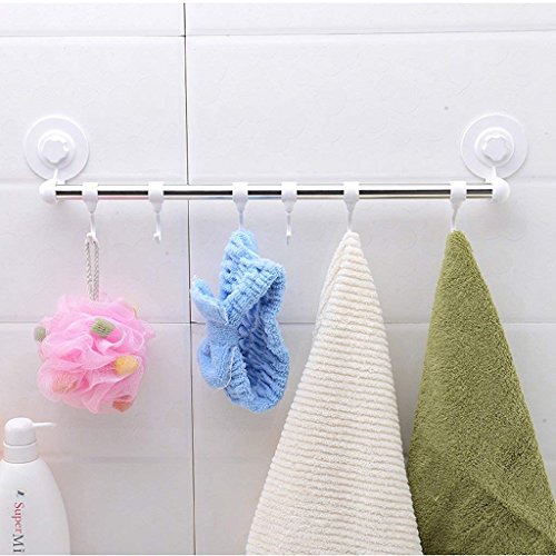 Preisvergleich Produktbild Eeayyygch Kreative Küche Bad wasserdicht inkognito frei Nagelhaken Sucker Starke Saugwand Handtuchhalter Haken (Farbe : -, Größe : -)