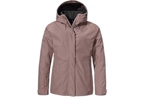 Schöffel Damen 3in1 Jacket Style Okere WMS, wasserdichte, atmungsaktive Outdoorjacke mit herausnehmbarer Fleecejacke, warme 3in1 Jacke mit verstellbarer Kapuze