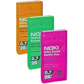 Kalem Ucu 120 li 0.7 mm 2B 3 Paket Noki &Ccedil;oklu Versatil Kalem U&ccedil; Mekanik U&ccedil;lu Otomatik Kurşun Kalem Ucu 60 mm Yumuşak