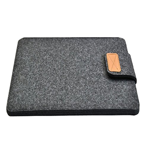 BigForest Macbook Pro 13 Zoll Filz Sleeve H¨¹lle - Ultrabook Laptoptasche Notebooktasche Laptop Schutzh¨¹lle Tasche Dark Grey
