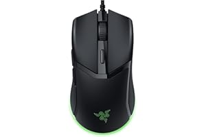 Razer Cobra Smartchoice Wired Gaming Mouse, 58g Lightweight Design, Gen-3 Optical Switches, Chroma RGB Underglow, 8500 DPI Optical Sensor, Speedflex Cable, Black