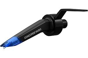 Ortofon Concorde Music Blue - Moving Magnet Tonabnehmer | Nackter Elliptischer Diamant | einfache Installation | Räumliche & detailreiche Soundreproduktion