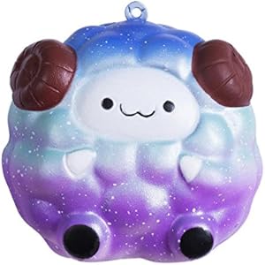 QUINTRA Sternenhimmel Sky Squee Soft Schaf Cartoon Squishy Langsam steigende Squeeze Spielzeug