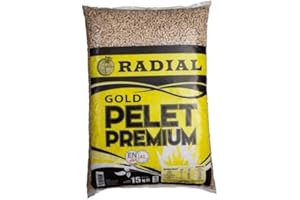 CALEG 2x 15kg PELLET ECOLOGICO AD ALTA RESA DI LEGNO VERGINE PER STUFE E TERMOSTUFE A1 ANIMALI LETTIERA CONIGLI