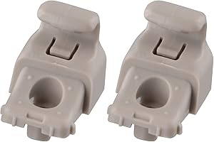 Aprilsunnyzone 2Pcs Sun Visor Clip For Tesla For Model 3 2017-2020,113099300A,Left Right Sun Visor Hook Replacement,Perfect Fitment,Easy To Install