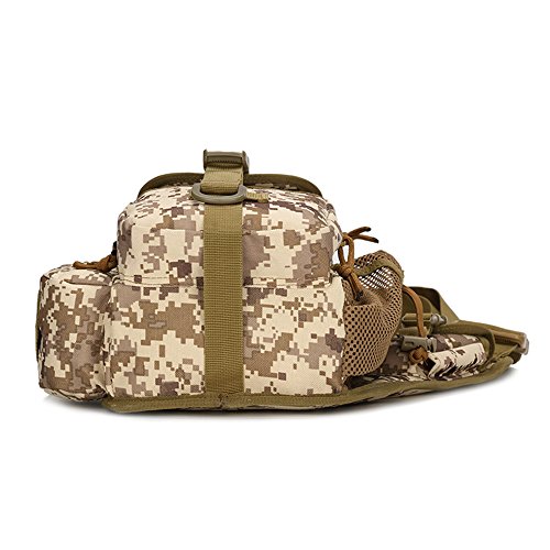 Galopar Außen Camping Hüfttasche Sport wasserdicht Hüfttasche mit Kettle Tasche Laufen Gürteltasche Pouch Gürteltasche für Wandern Laufen Radfahren Camping Reise Klettern - 4